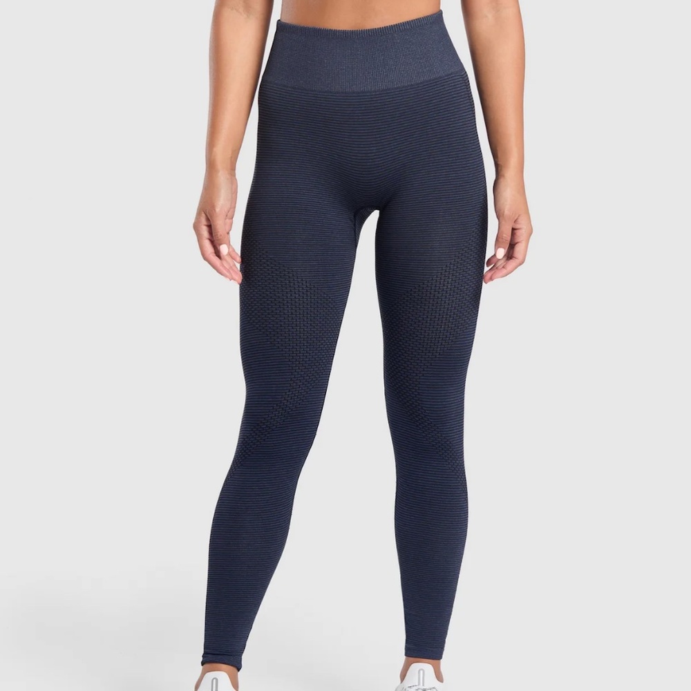 Gymshark Navy Blue Sport Seamless Leggings